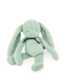 Lapin Méloé Vert Sauge Maïlou Tradition | Peluche Fabriquée en France