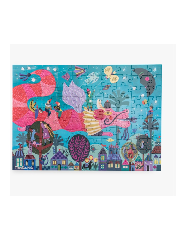 Puzzle 100 Pièces Animaux Moulin Roty | Dès 5 Ans