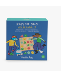 Jeu Rapido Duo Les Loufoques Moulin Roty | Jeu d'Observation Dès 4 Ans
