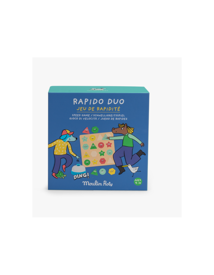 Jeu Rapido Duo Les Loufoques Moulin Roty | Jeu d'Observation Dès 4 Ans