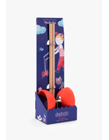 Diabolo Aujourd'hui c'est Mercredi Moulin Roty | Jeu d'Adresse Dès 6 Ans