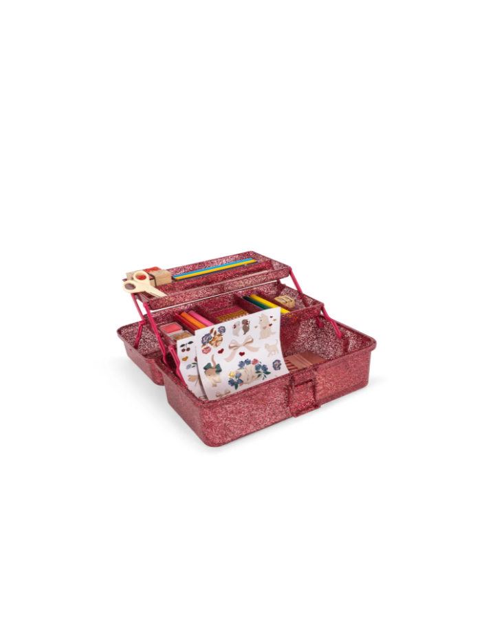 Creative Art Caddy Glitter Konges Slojd | Kit Créatif Enfant