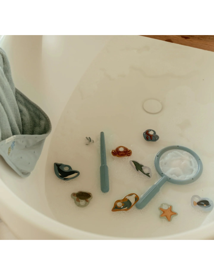 Jeu de Pêche au Bain Bleu Essentials Little Dutch | Dès 18 Mois