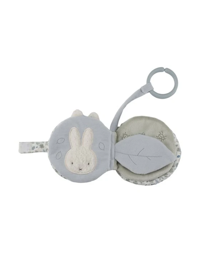 Livre de Poussette Miffy Bleu Lucky Leaves | Little Dutch