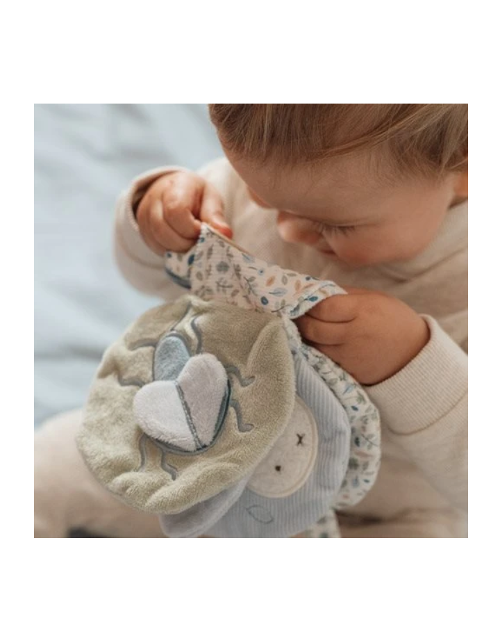 Livre de Poussette Miffy Bleu Lucky Leaves | Little Dutch