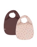 Lot 2 Bavoirs Cherry Glitter – Konges Sløjd