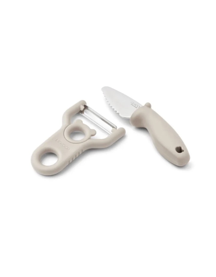 Set Éplucheur & Couteau Pertense Sandy – Liewoo