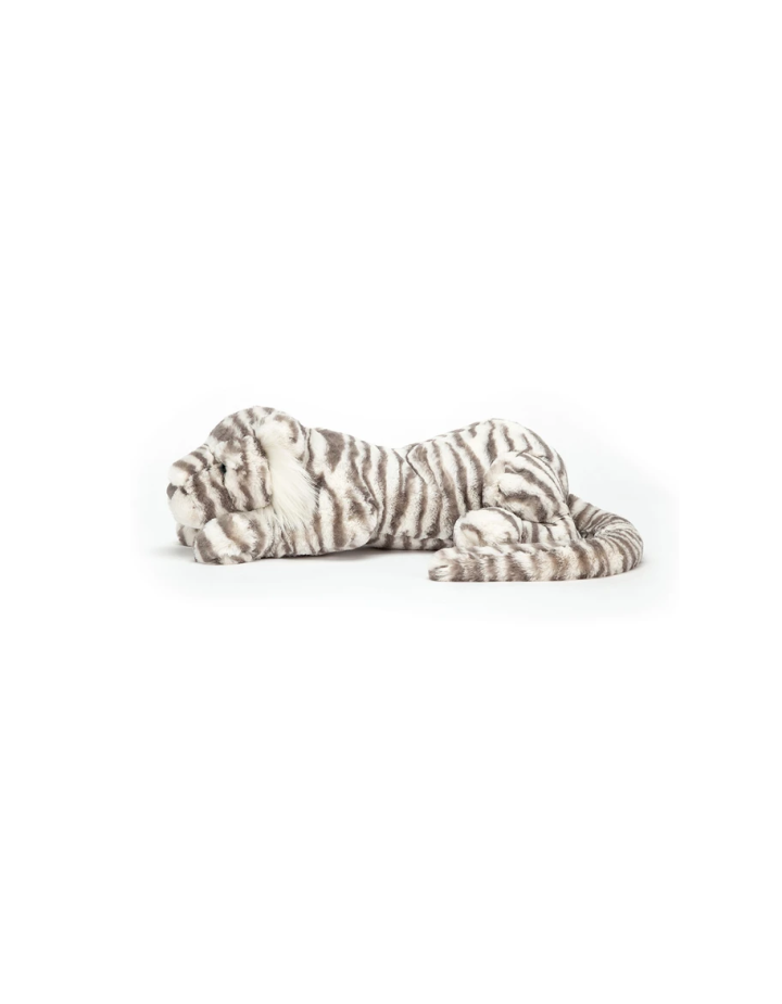 Sacha Snow Tiger Jellycat | Peluche Tigre des Neiges