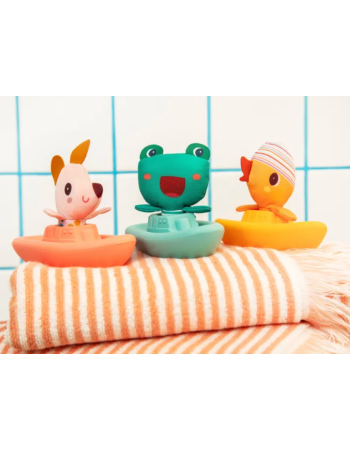 James la Grenouille et son Bateau Flottant Lilliputiens | Dès 6 Mois