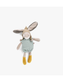 Petite Peluche Lapin Sauge Moulin Roty | Trois Petits Lapins