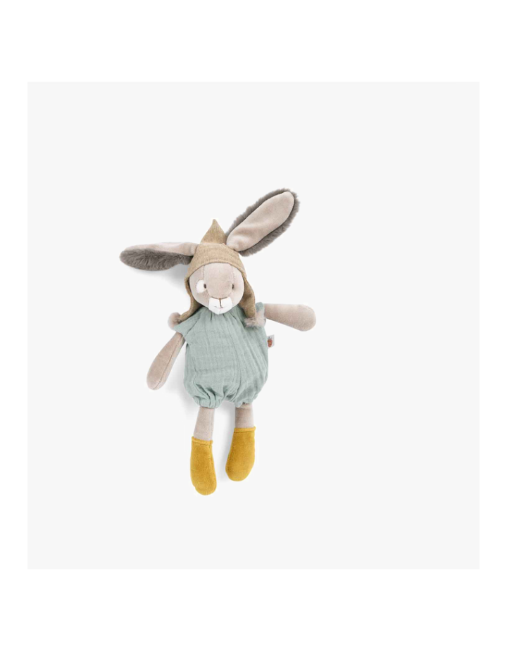 Petite Peluche Lapin Sauge Moulin Roty | Trois Petits Lapins