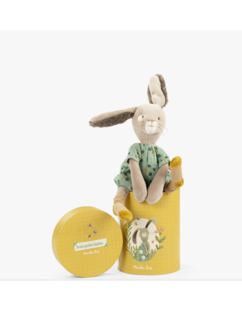 Poupée Lapin Sauge Moulin Roty | Trois Petits Lapins