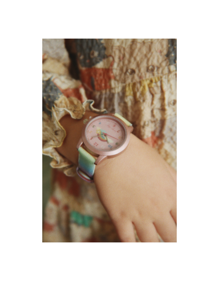 Montre enfant Rainbow Glitter Konges Sløjd | Le Lutin Vert