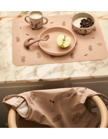 bavoir à manches Liewood – Wild Child / Rosey | Bébé