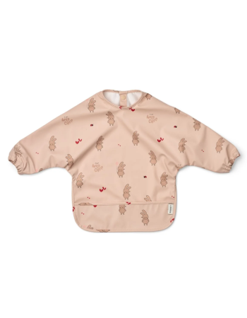 bavoir à manches Liewood – Wild Child / Rosey | Bébé