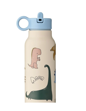 Gourde FALK 350 ml Liewood – Dino Roar / Sandy | Enfant