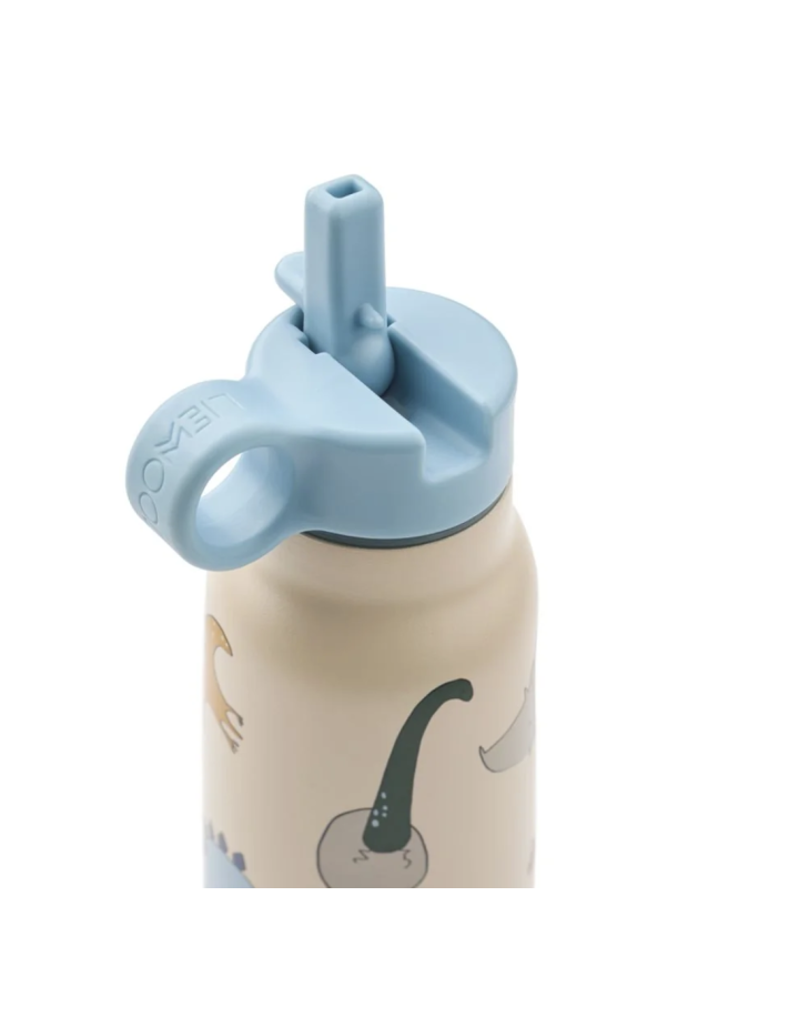 Gourde FALK 350 ml Liewood – Dino Roar / Sandy | Enfant