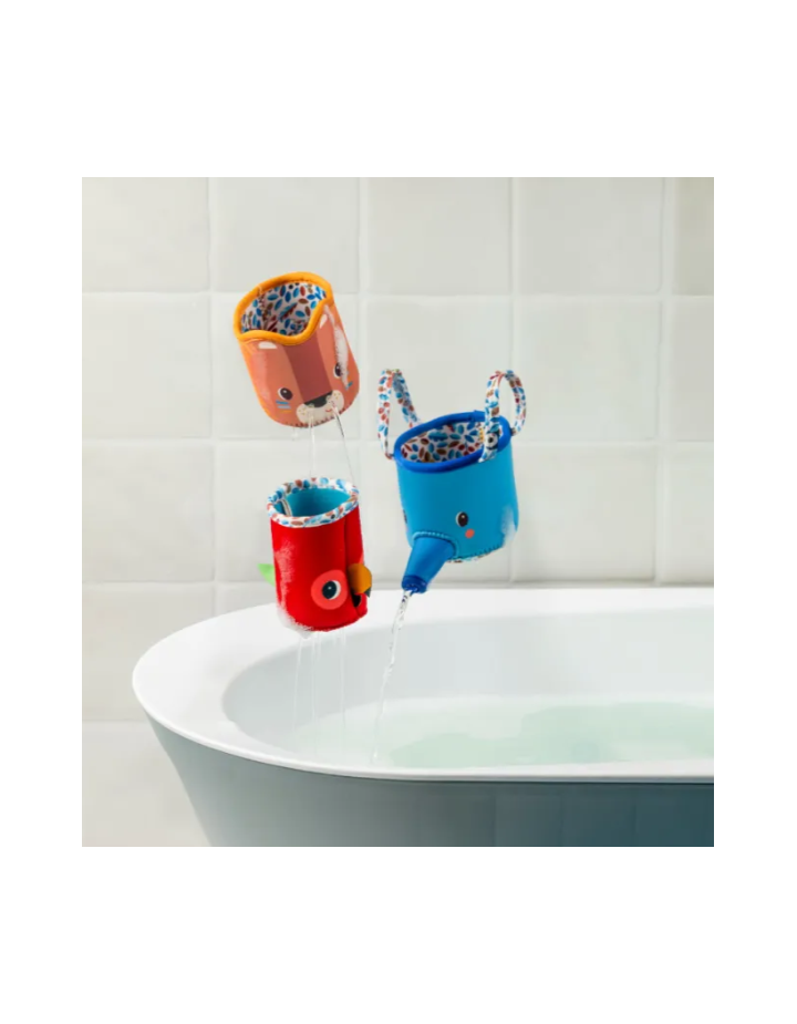 Gobelets de bain Jack le lion Lilliputiens | Le Lutin Vert