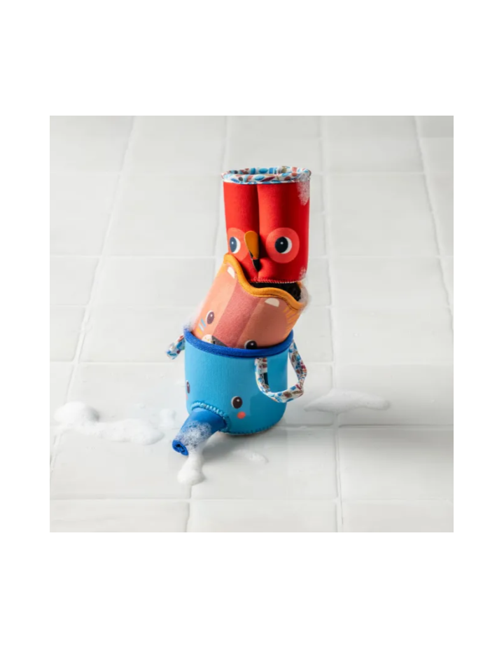Gobelets de bain Jack le lion Lilliputiens | Le Lutin Vert