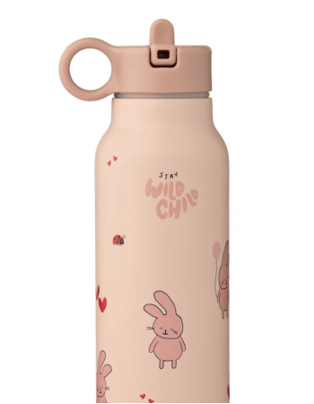 Gourde FALK 350 ml Liewood – Wild Child / Rosey | Enfant