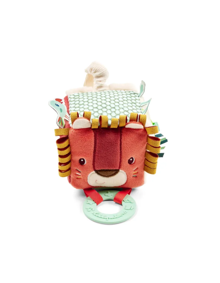 Cube d'activités bébé Jack le lion Lilliputiens | Le Lutin Vert