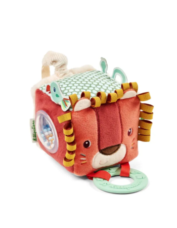 Cube d'activités bébé Jack le lion Lilliputiens | Le Lutin Vert