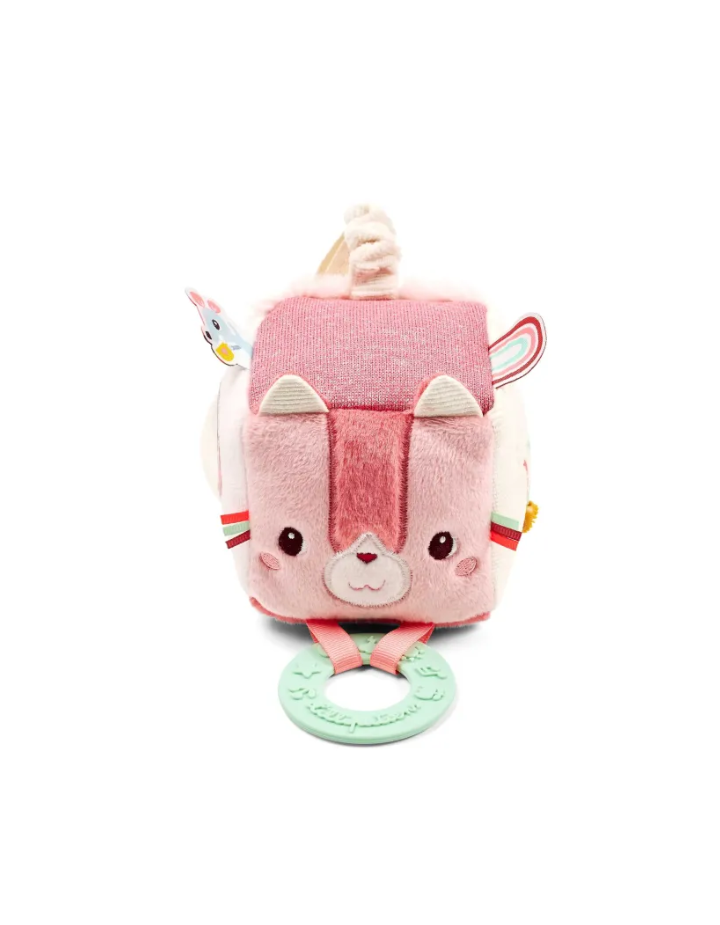 Cube d'activités bébé Jeanne le chat Lilliputiens | Le Lutin Vert