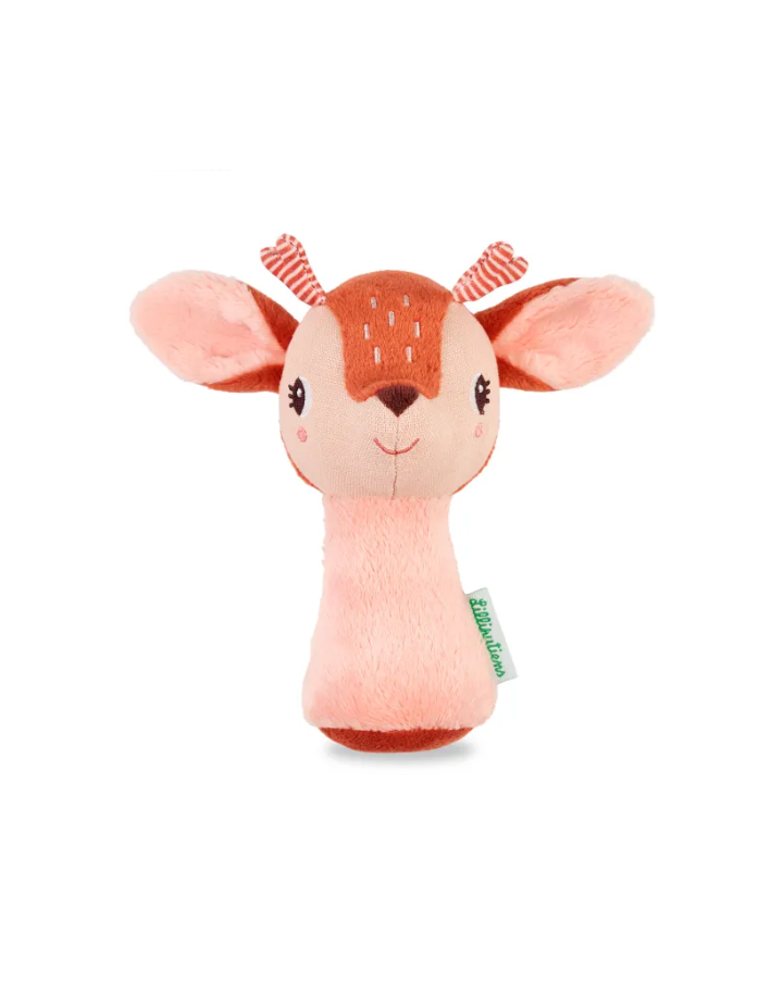 Hochet Piou Stella le faon Lilliputiens | Le Lutin Vert