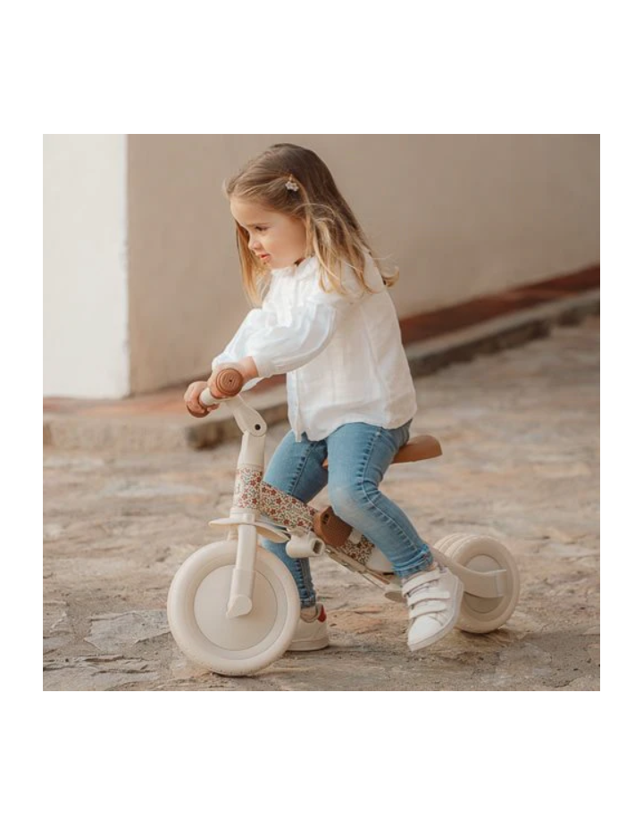 Tricycle 4 en 1 blanc cassé Little Dutch | Le Lutin Vert Design