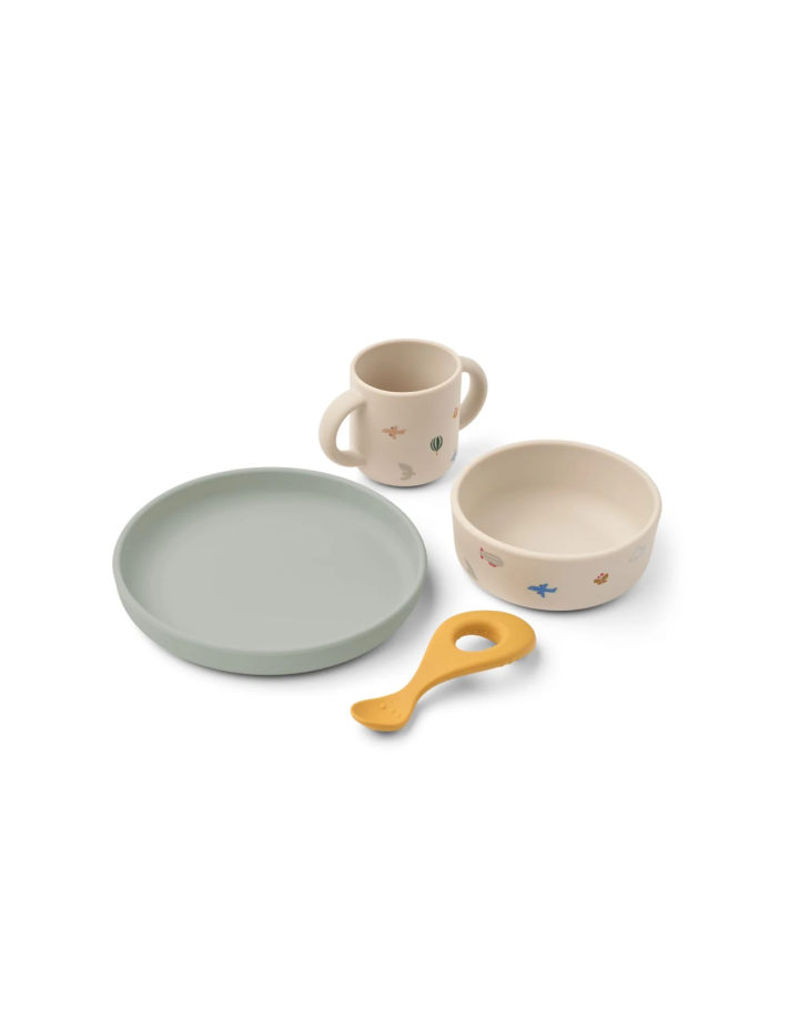 Vaisselle Silicone VIVI Flying Sandy Liewood | Le Lutin Vert