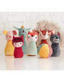 Jeu de quilles bébé en tissu Lilliputiens – Dès 18 mois