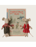 Jumeaux souris de Noël Maileg – Coffret livre