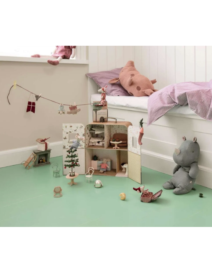 Maison SuitCasa Maileg pour Petite sœur et Petit frère