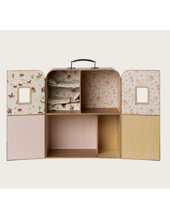 Maison SuitCasa Maileg pour Petite sœur et Petit frère