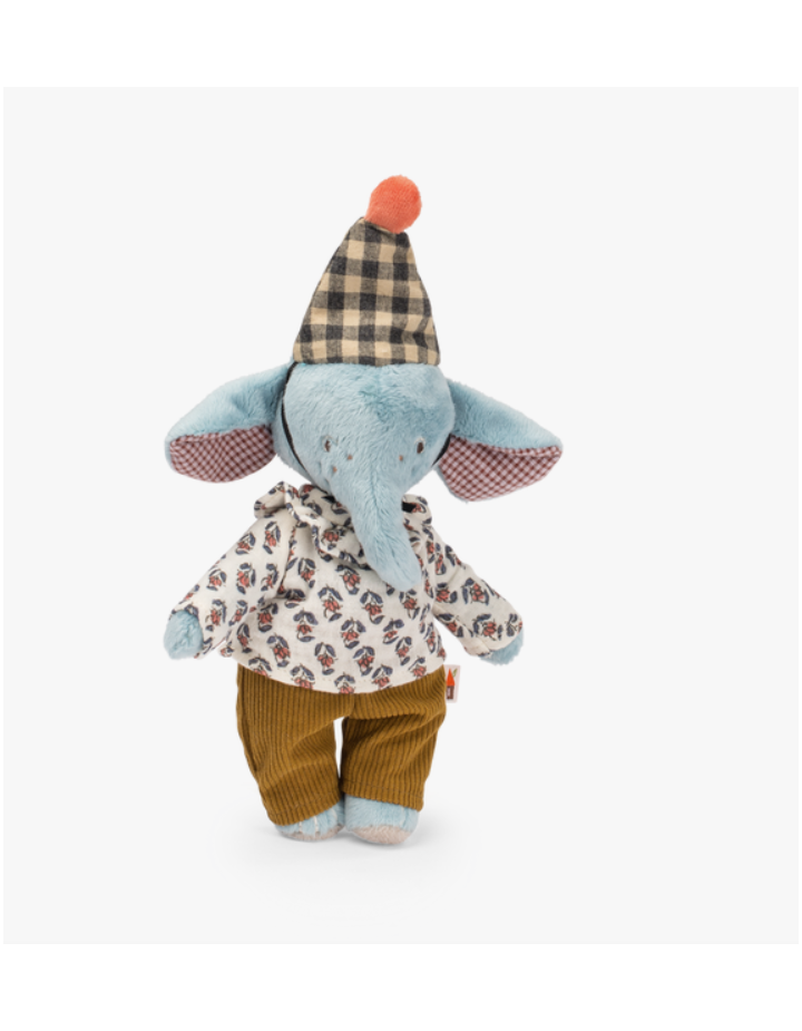 Peluche articulée Pablo l’Éléphant Moulin Roty