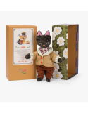 Peluche articulée Léon le Chat Moulin Roty – Minouchkas