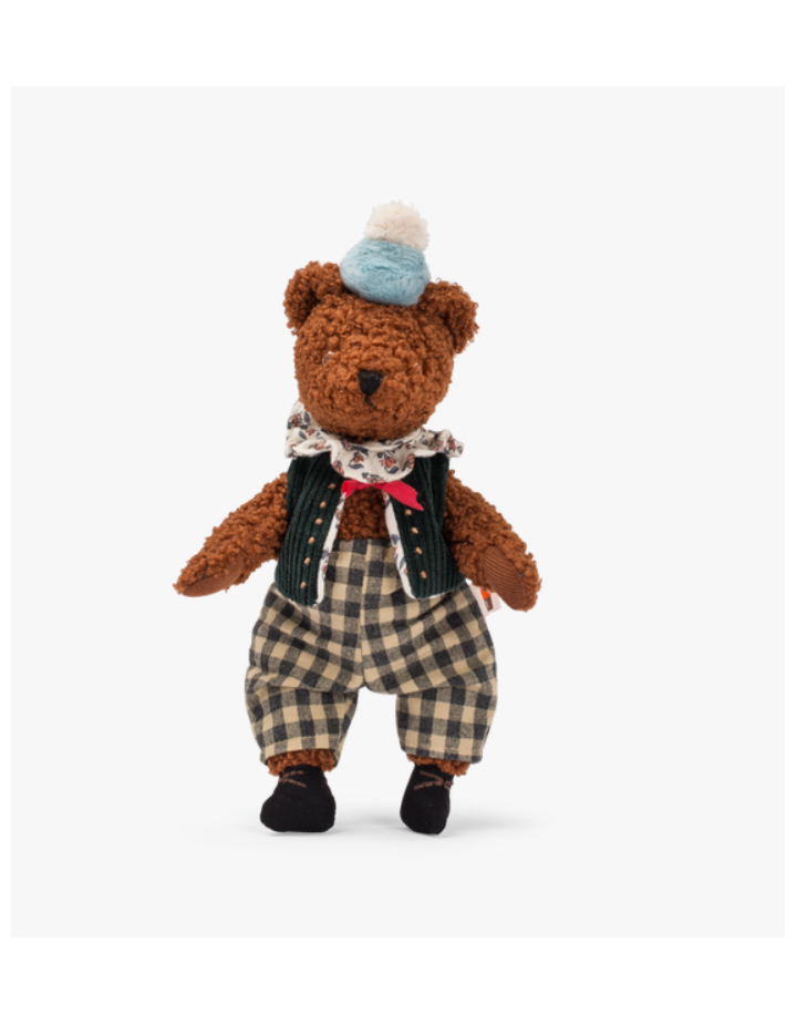 Peluche articulée Baba le grand ours Moulin Roty