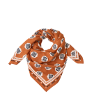 Foulard Lollilove marron beige maman enfant | Atelier Wagram