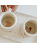 Mug Super Parrain en céramique | Atelier Wagram
