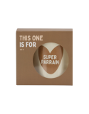 Mug Super Parrain en céramique | Atelier Wagram