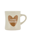 Mug Super Parrain en céramique | Atelier Wagram
