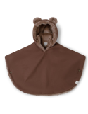 Poncho bébé polaire Teddy Neop Moka | Babyshower