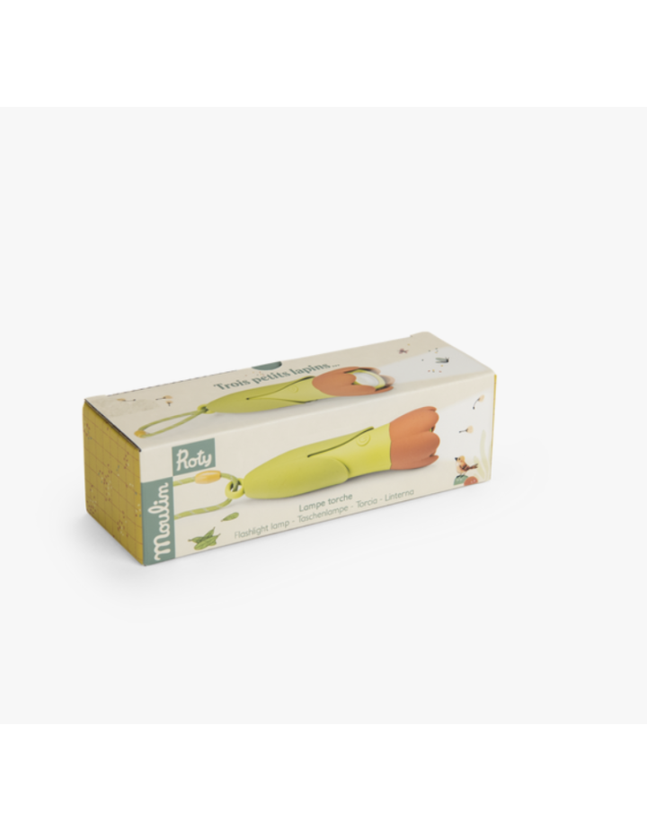 Lampe torche tulipe Moulin Roty – Trois Petits Lapins