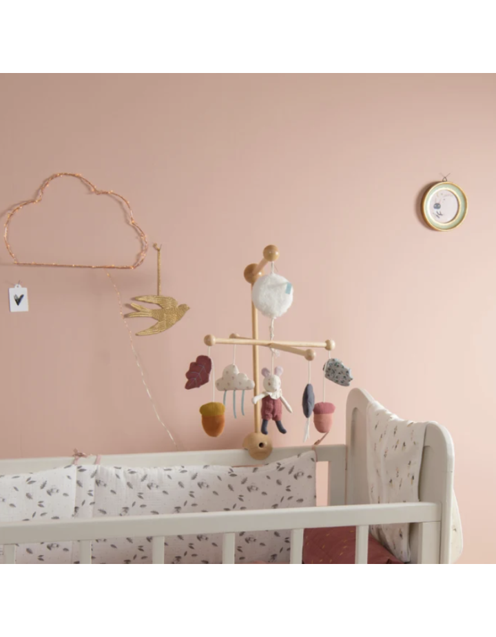 Mobile musical à croisillon Moulin Roty – Après la pluie