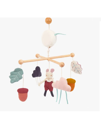 Mobile musical à croisillon Moulin Roty – Après la pluie