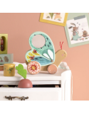 Papillon à tirer en bois Moulin Roty – Trois Petits Lapins