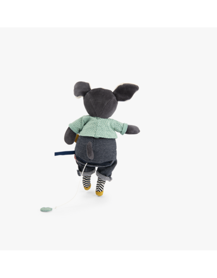 Peluche musicale Chien Puce Moulin Roty – Puce & Pilou