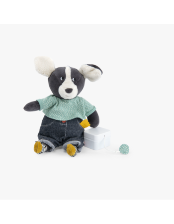 Peluche musicale Chien Puce Moulin Roty – Puce & Pilou