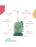Brosse à dents sonique Dinosaure enfant – The Zoofamily