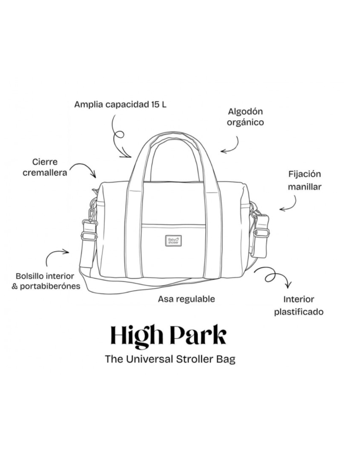 Sac à langer High Park Caramel Sailor – Babyshower